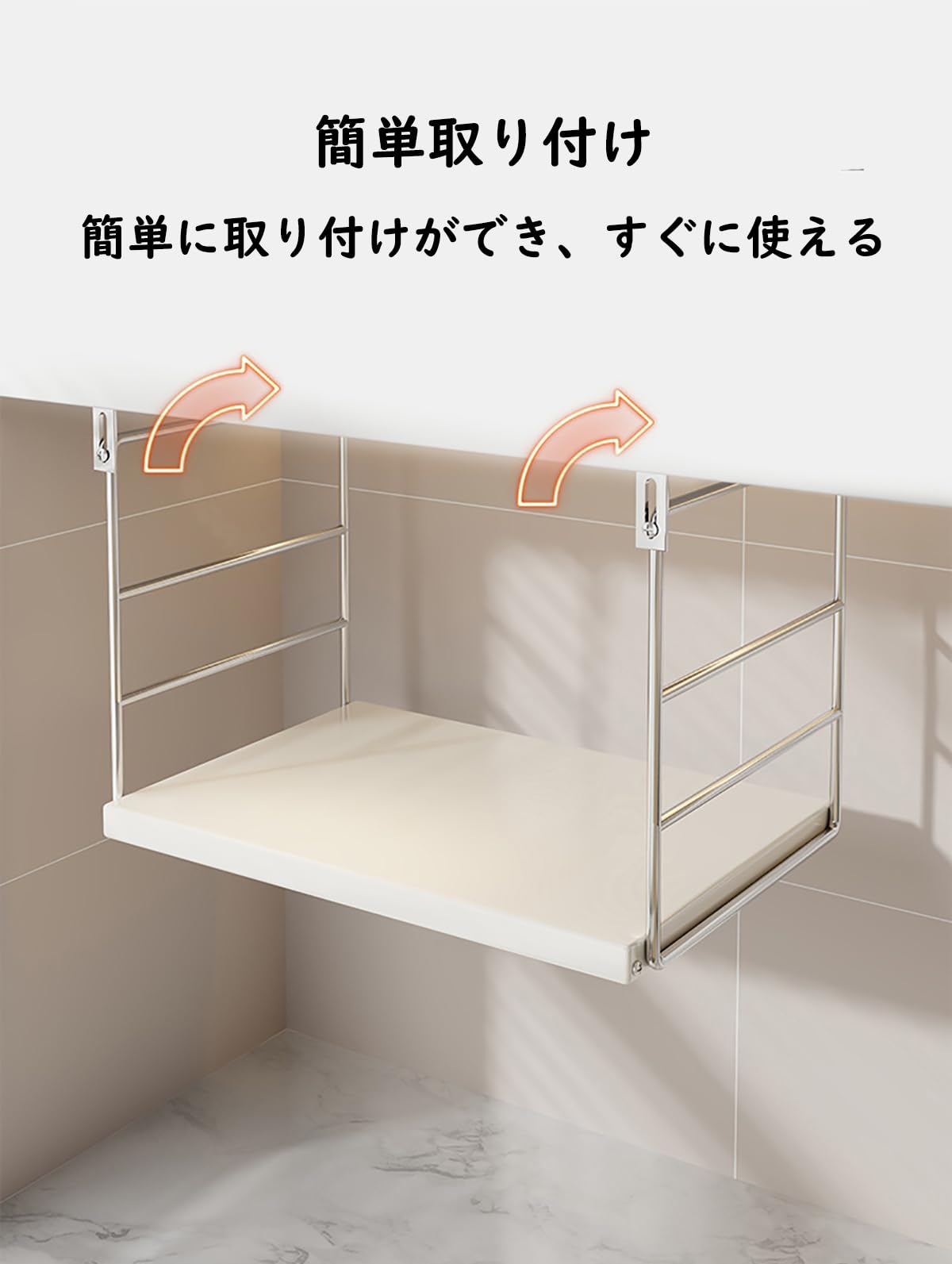 Amazon.co.jp: SHIHEER 吊り下げ収納 キッチン 電子レンジ収納ラック